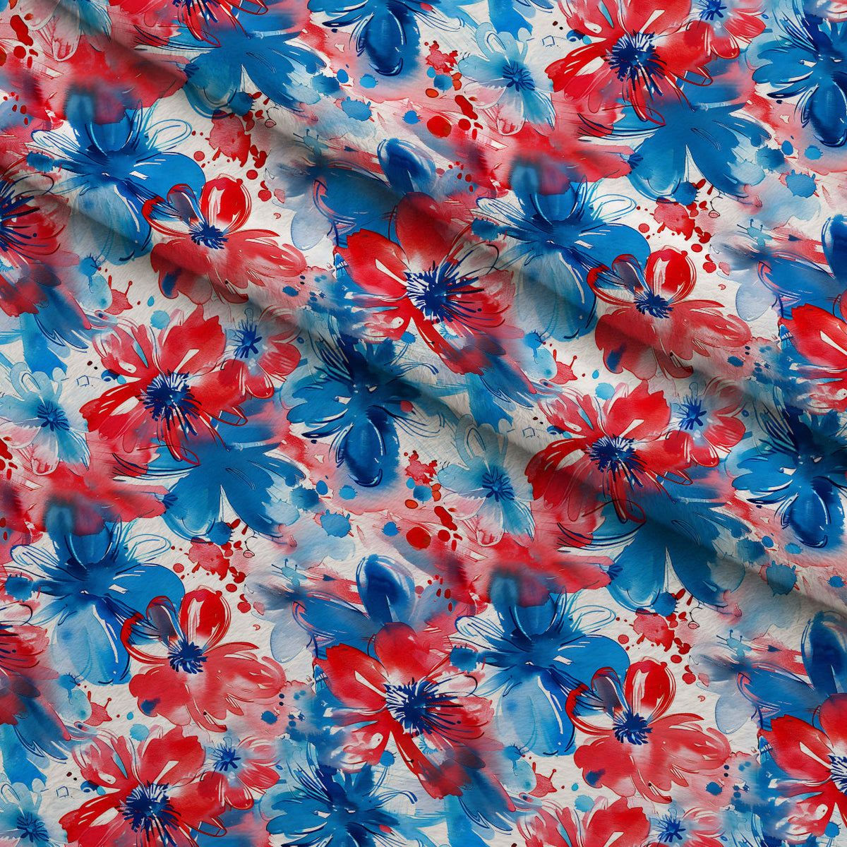 Freedom Petals Pattern 10 Minky Fabric
