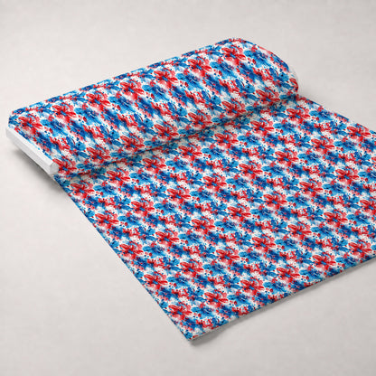 Freedom Petals Pattern 11 Minky Fabric