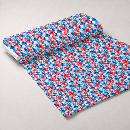 Freedom Petals Pattern 12 Minky Fabric
