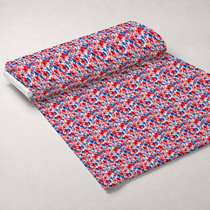 Freedom Petals Pattern 22 Minky Fabric