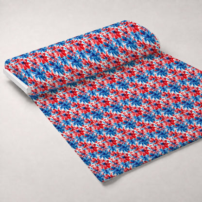 Freedom Petals Pattern 6 Minky Fabric
