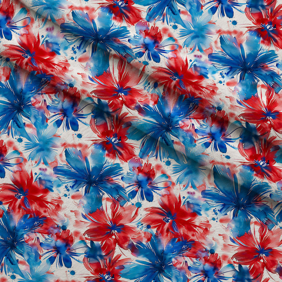 Freedom Petals Pattern 7 Minky Fabric