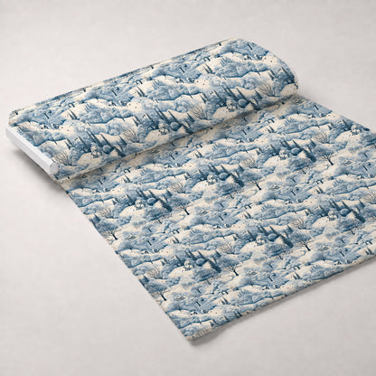 Frosted Pines Pattern 10 Minky Fabric