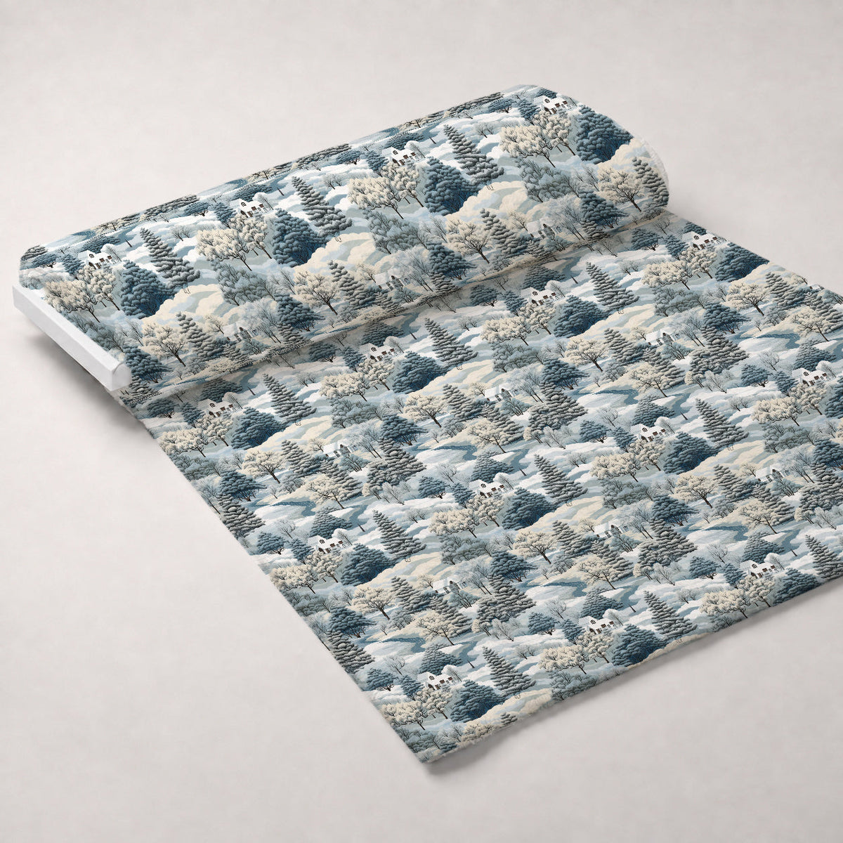Frosted Pines Pattern 12 Minky Fabric