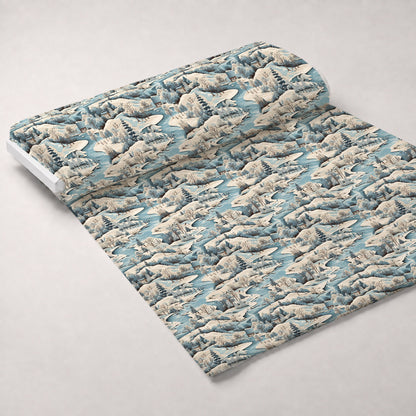 Frosted Pines Pattern 16 Minky Fabric