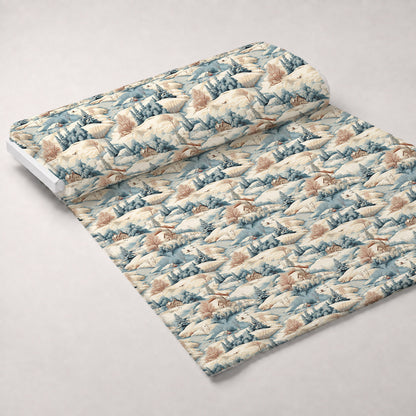 Frosted Pines Pattern 18 Minky Fabric