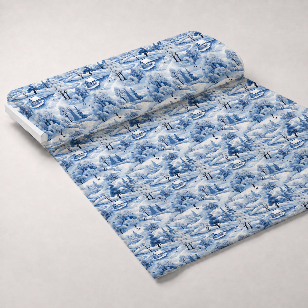 Frosted Pines Pattern 2 Minky Fabric