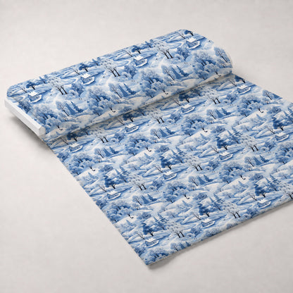 Frosted Pines Pattern 2 Minky Fabric