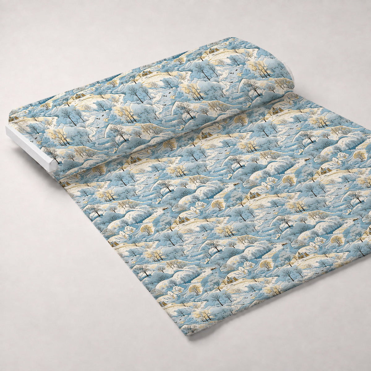 Frosted Pines Pattern 7 Minky Fabric