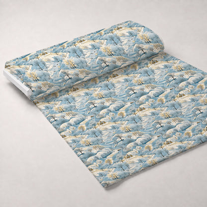Frosted Pines Pattern 7 Minky Fabric