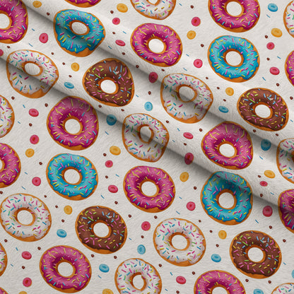 Frosted Rings Pattern 4 Minky Fabric