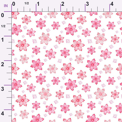 Frosty Lantern Glow Pattern 10 Minky Fabric