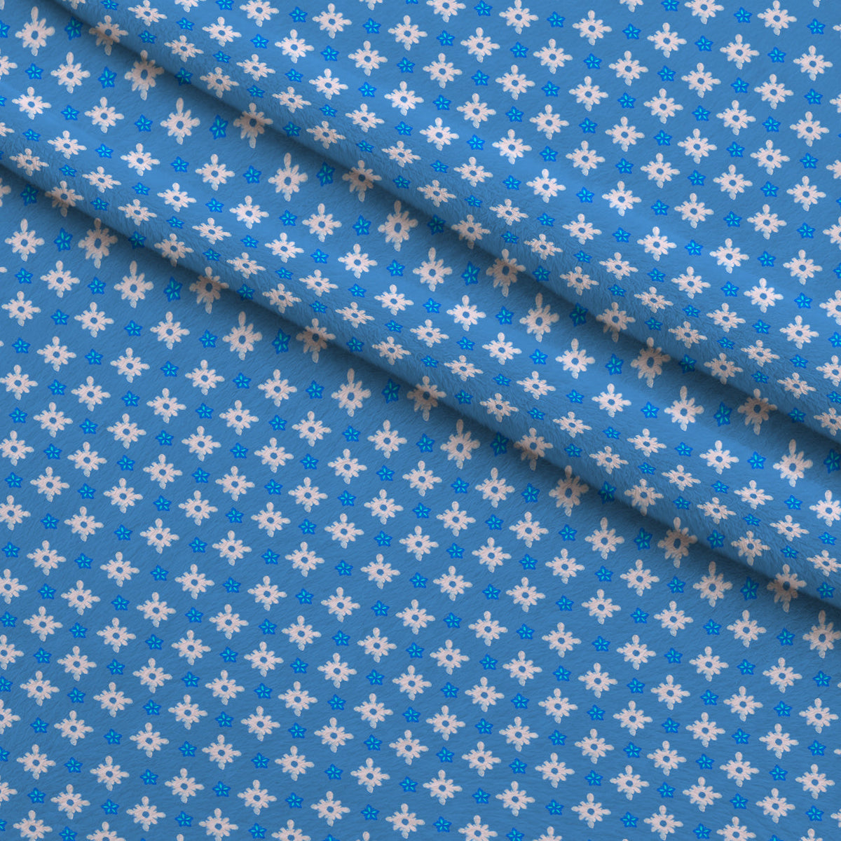 Frosty Lantern Glow Pattern 2 Minky Fabric