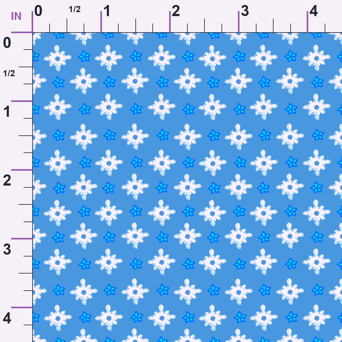 Frosty Lantern Glow Pattern 2 Minky Fabric