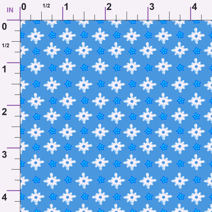 Frosty Lantern Glow Pattern 2 Minky Fabric