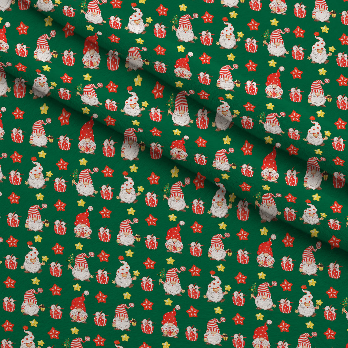 Frosty Lantern Glow Pattern 5 Minky Fabric