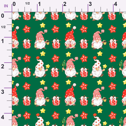 Frosty Lantern Glow Pattern 5 Minky Fabric