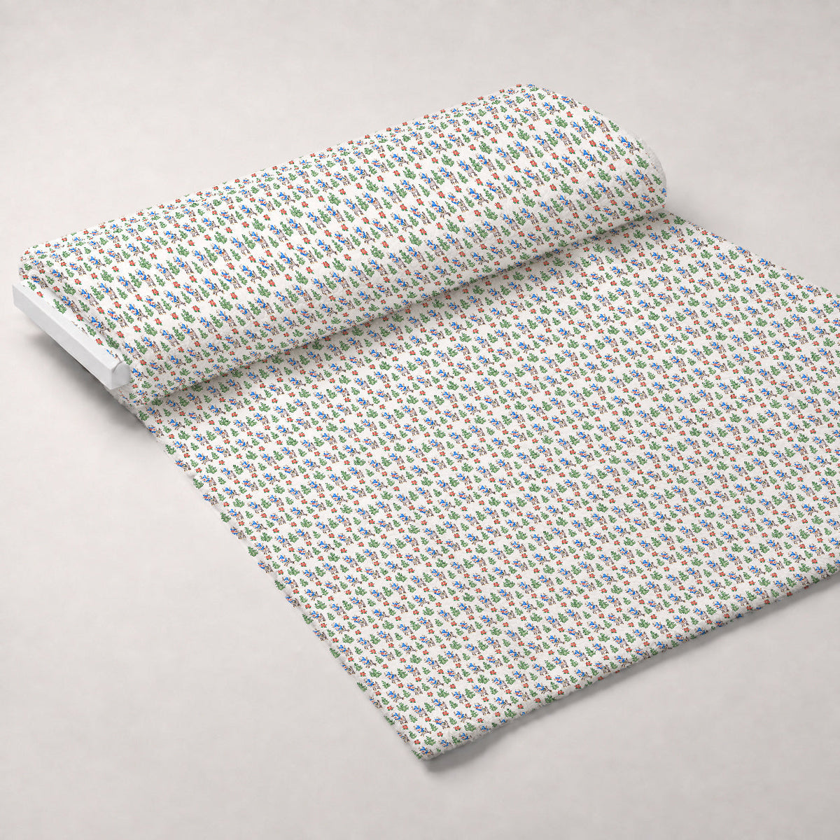 Frosty Lantern Glow Pattern 7 Minky Fabric