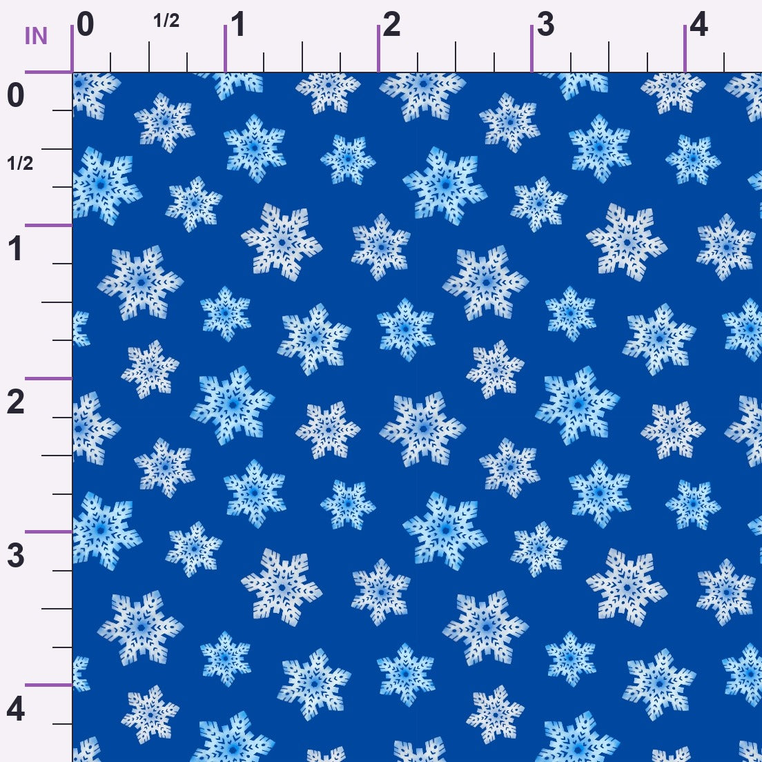 Frosty Lantern Glow Pattern 8 Minky Fabric