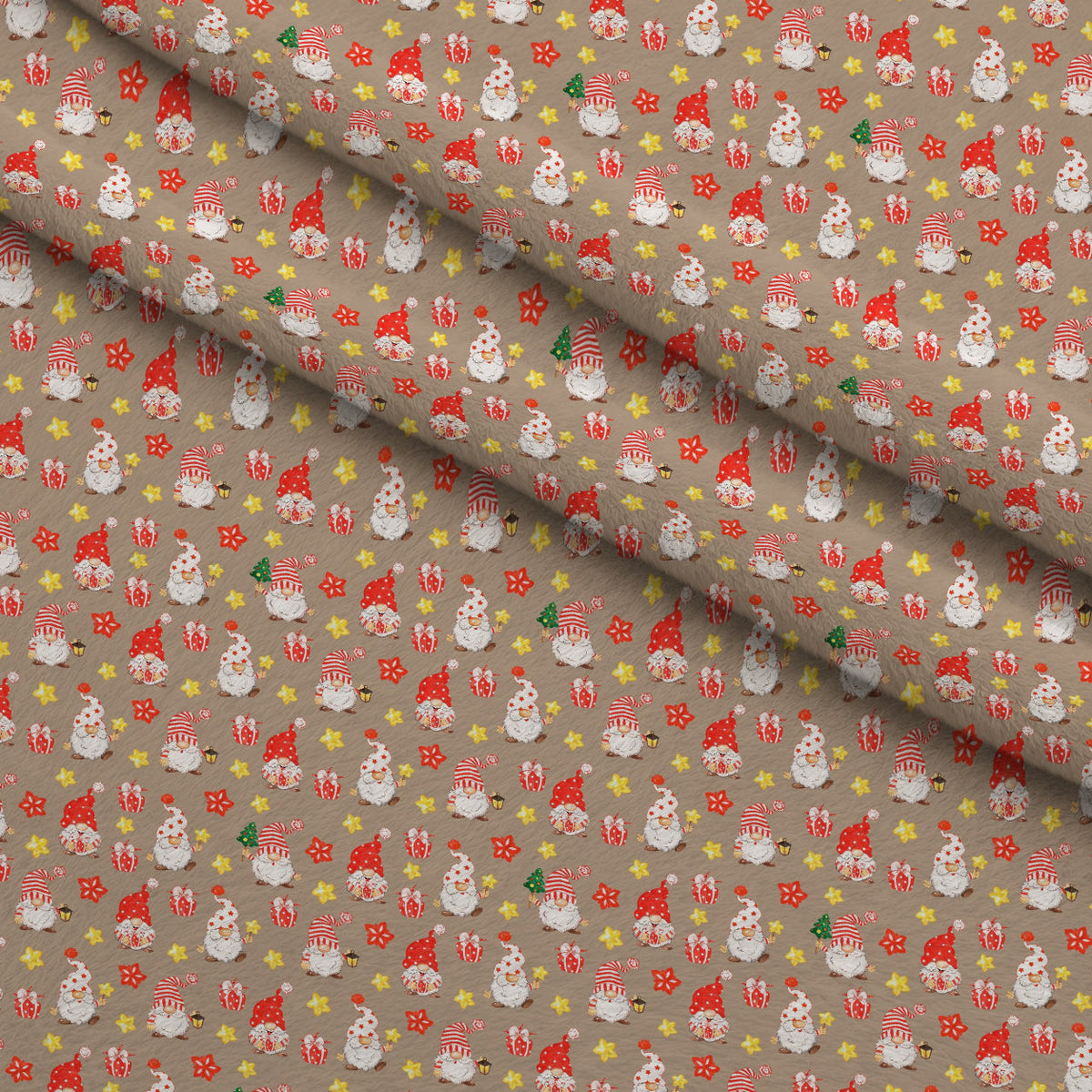 Frosty Lantern Glow Pattern 9 Minky Fabric