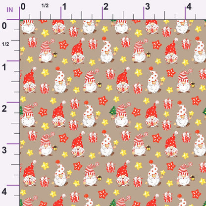 Frosty Lantern Glow Pattern 9 Minky Fabric