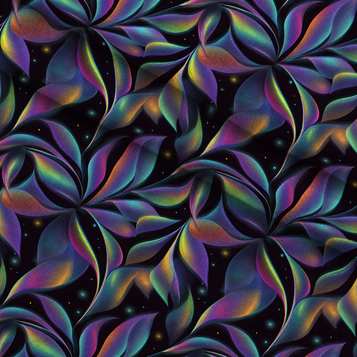 Galaxy Glaze Pattern 10 Minky Fabric