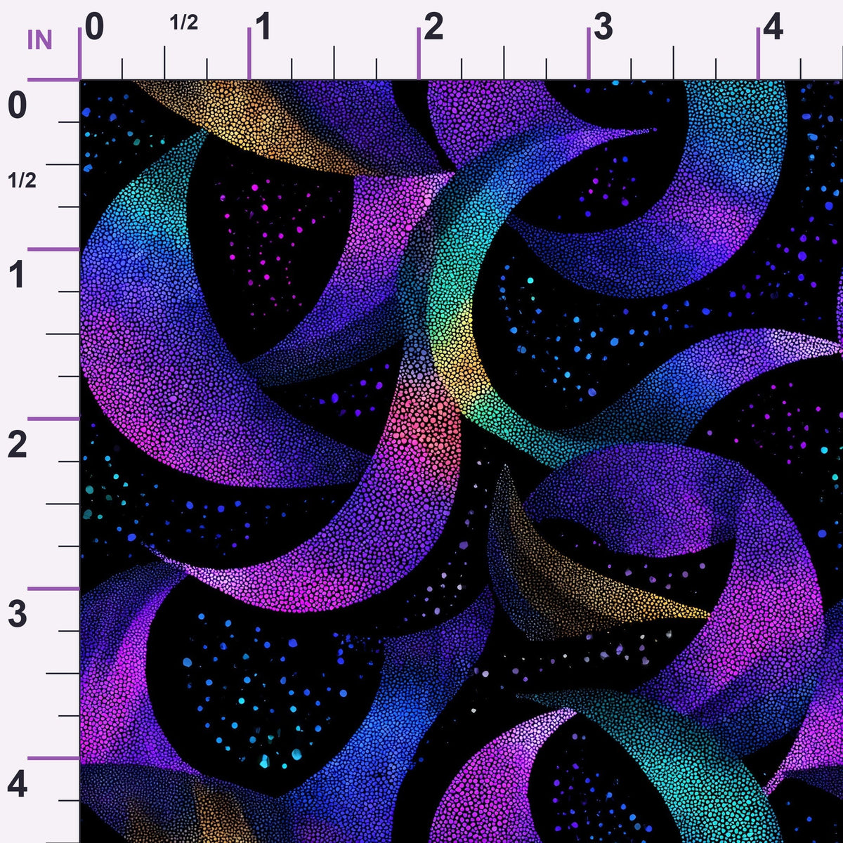Galaxy Glaze Pattern 12 Minky Fabric