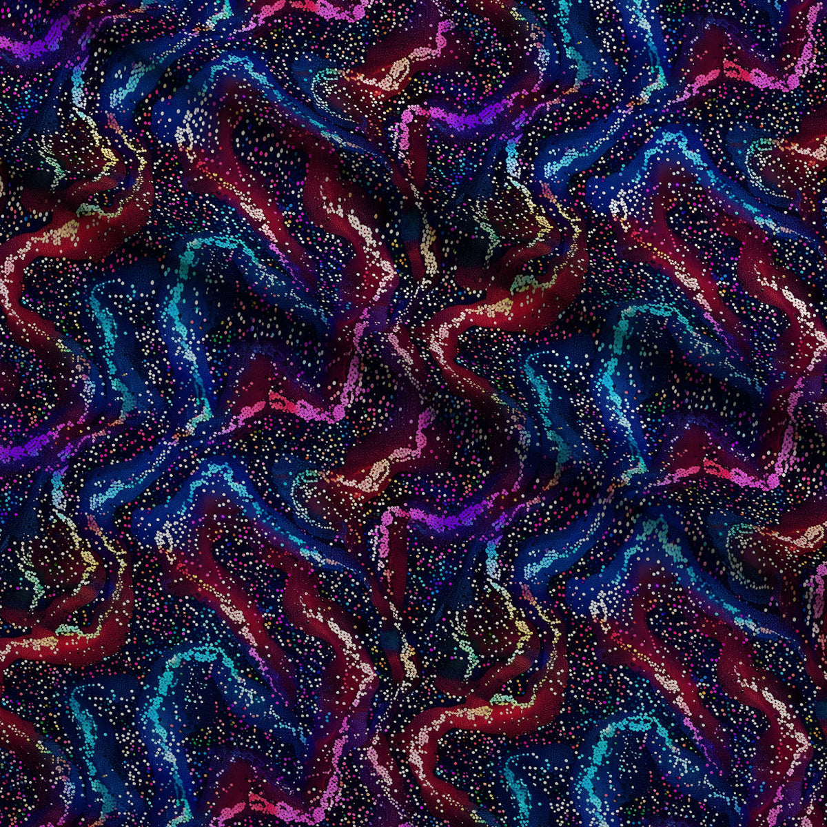 Galaxy Glaze Pattern 3 Minky Fabric