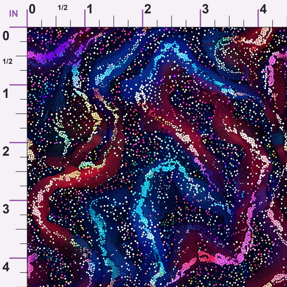 Galaxy Glaze Pattern 3 Minky Fabric