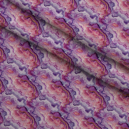 Geode Dreams Pattern 1 Minky Fabric