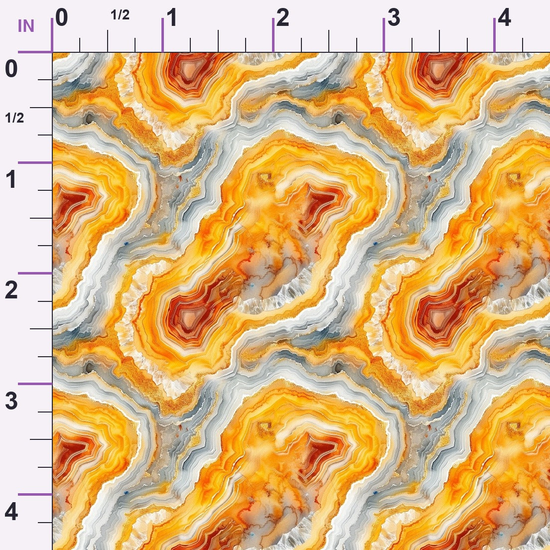 Geode Dreams Pattern 2 Minky Fabric