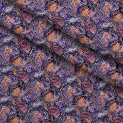 Geode Dreams Pattern 3 Minky Fabric