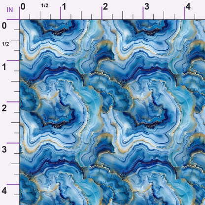 Geode Dreams Pattern 8 Minky Fabric