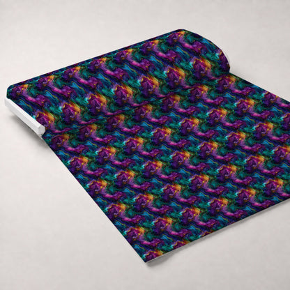 Geode Glow Pattern 11 Minky Fabric
