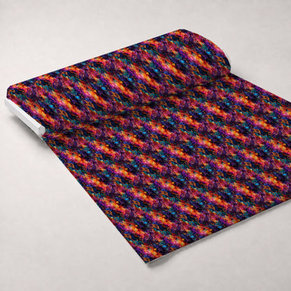 Geode Glow Pattern 17 Minky Fabric
