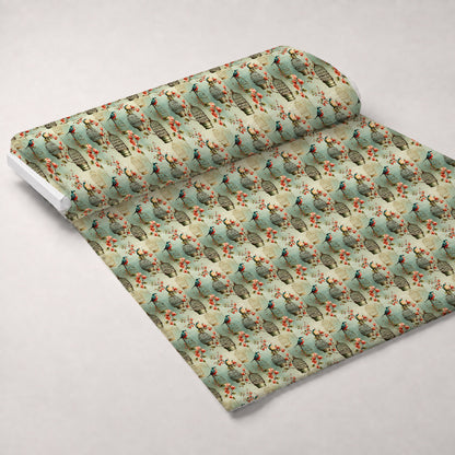Gilded Aviary Pattern 9 Minky Fabric