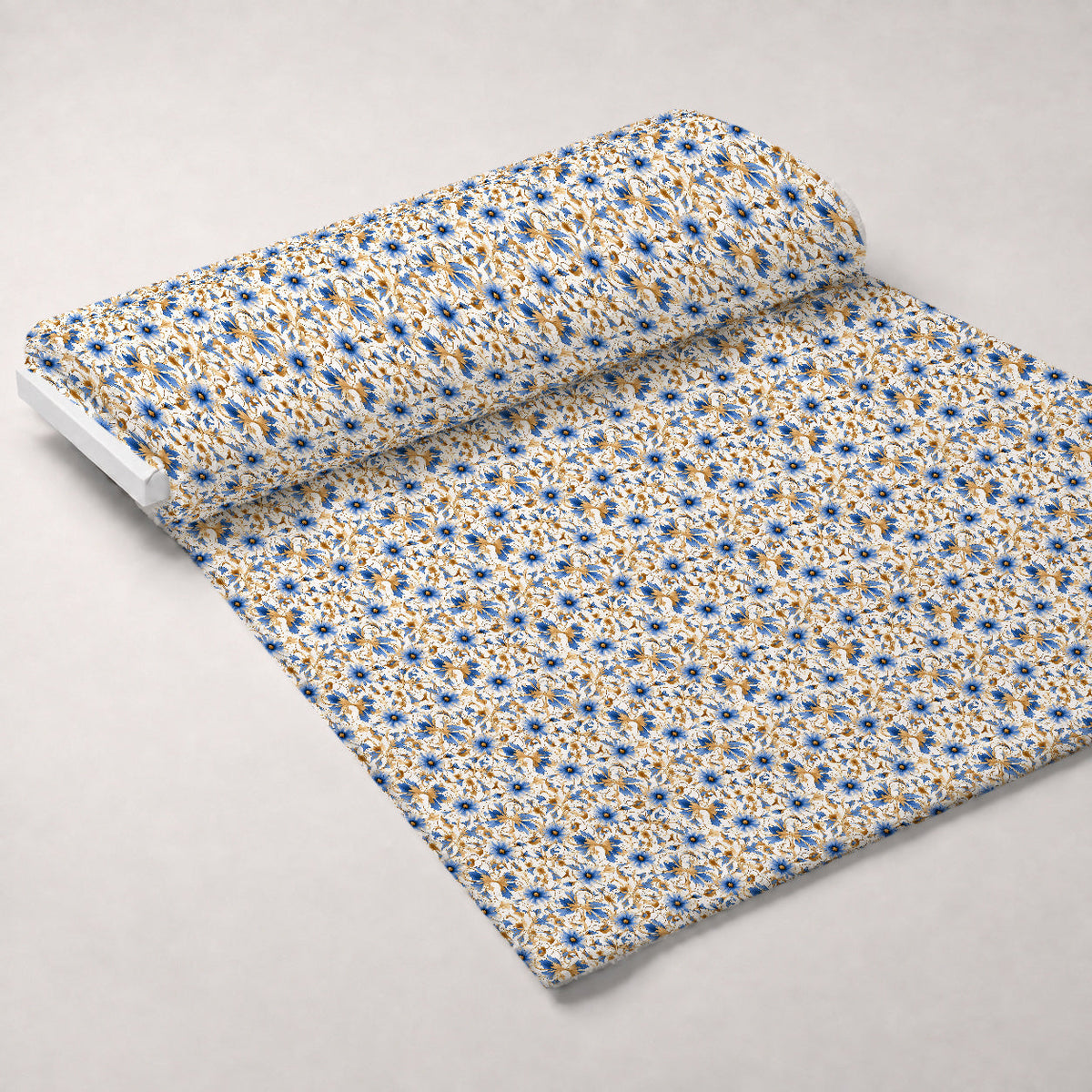 Gilded Cornflowers Pattern 11 Minky Fabric