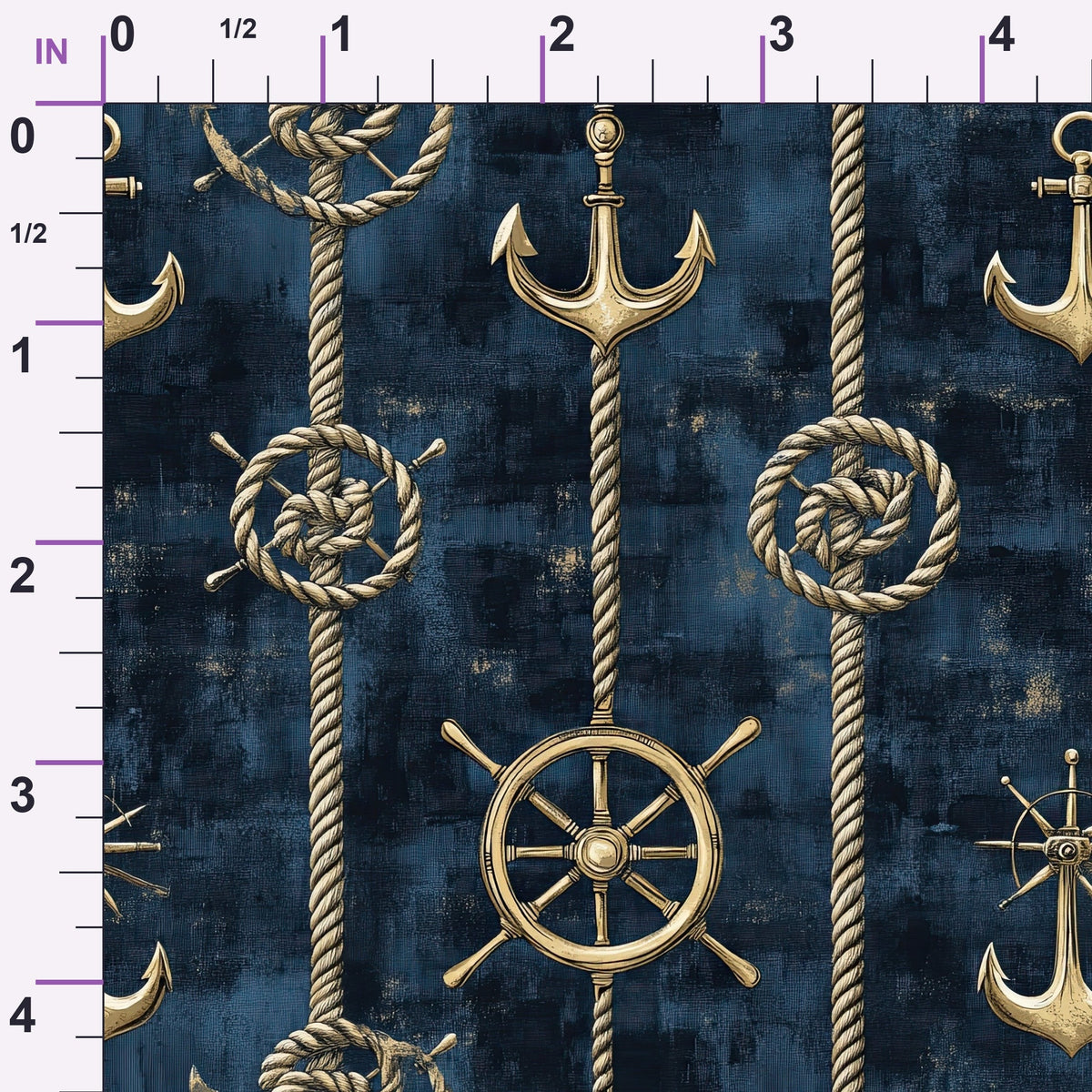 Gilded Depths Pattern 13 Minky Fabric