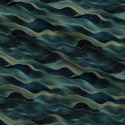 Gilded Depths Pattern 14 Minky Fabric