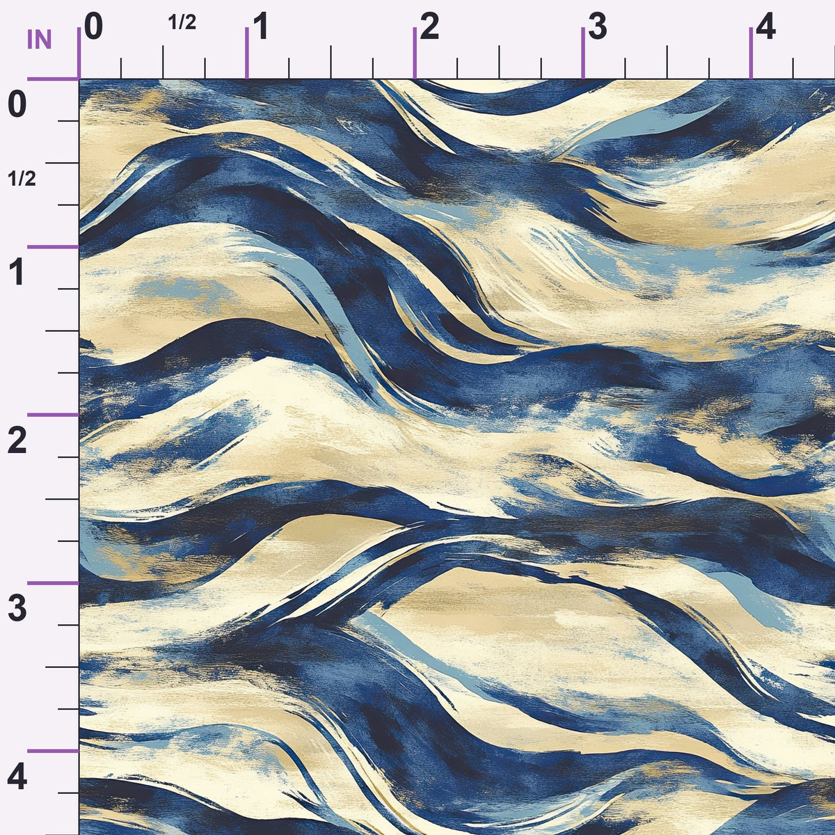 Gilded Depths Pattern 15 Minky Fabric