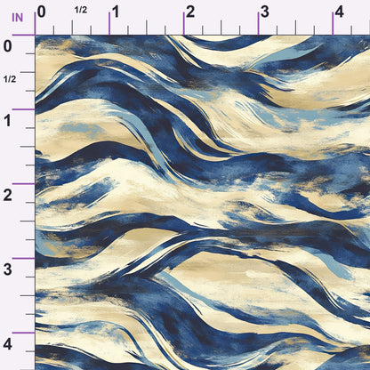 Gilded Depths Pattern 15 Minky Fabric