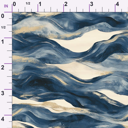 Gilded Depths Pattern 16 Minky Fabric