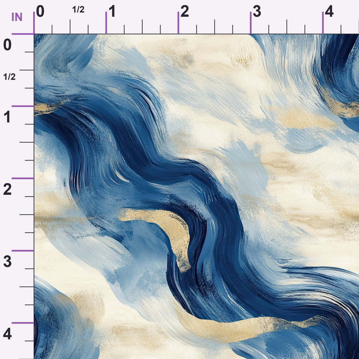 Gilded Depths Pattern 17 Minky Fabric