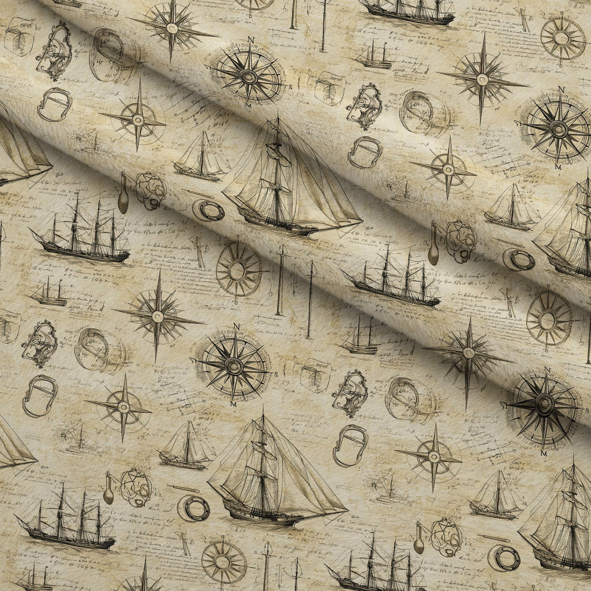 Gilded Depths Pattern 23 Minky Fabric