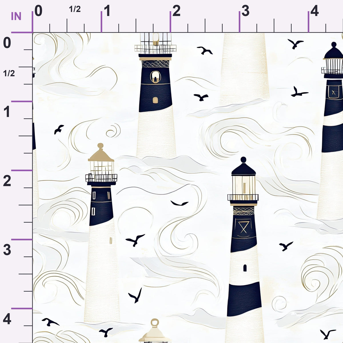 Gilded Depths Pattern 27 Minky Fabric
