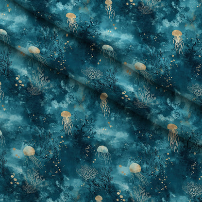 Gilded Depths Pattern 3 Minky Fabric
