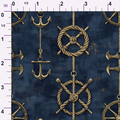 Gilded Depths Pattern 33 Minky Fabric