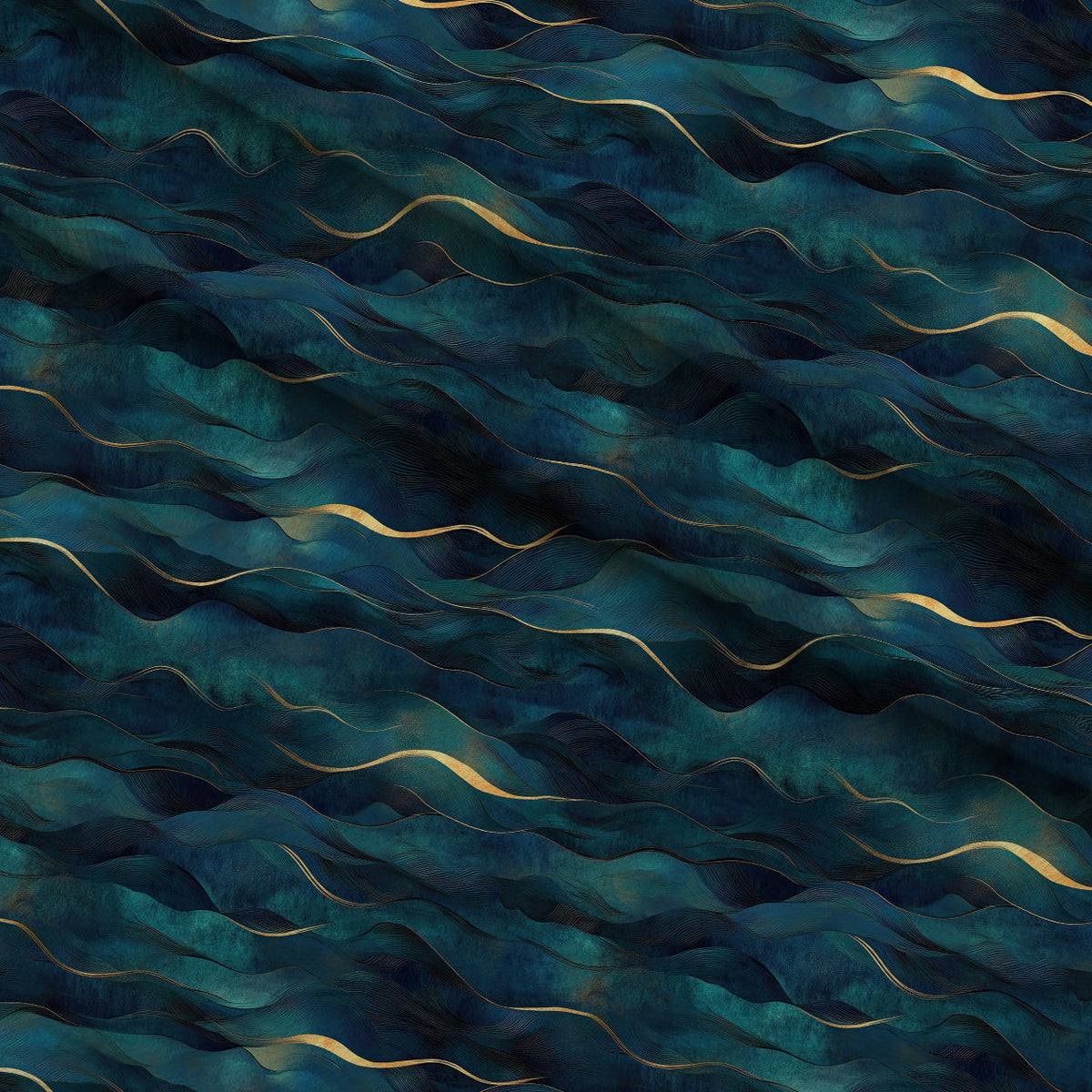 Gilded Depths Pattern 34 Minky Fabric
