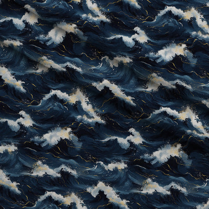 Gilded Depths Pattern 38 Minky Fabric