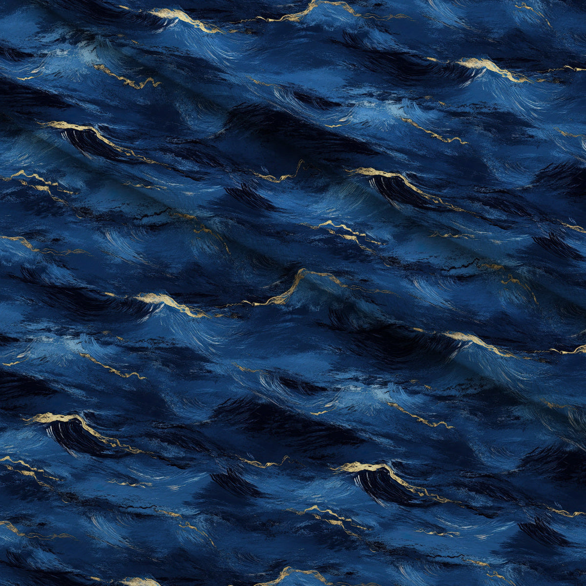Gilded Depths Pattern 39 Minky Fabric